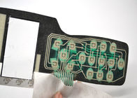 Het in reliëf gemaakte Tastbare Toetsenbord van de Membraanschakelaar voor Ver Controlemechanisme Anti - Microbieel